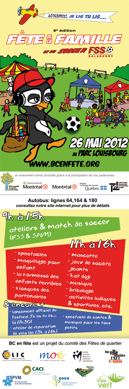 Affiche Fête de la famille 2012