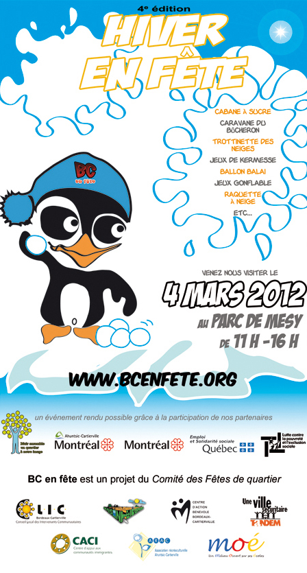 Affiche Hiver en fête 2012